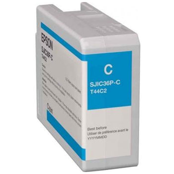 Tinteiro EPSON SJIC36P-C Azul C13T44C240 80ml