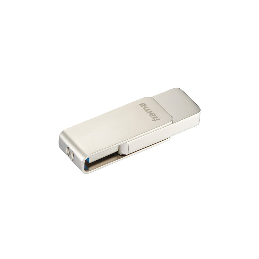 Pen Drive 128GB USB-A 3.0 Hama Rotate Pro Prata