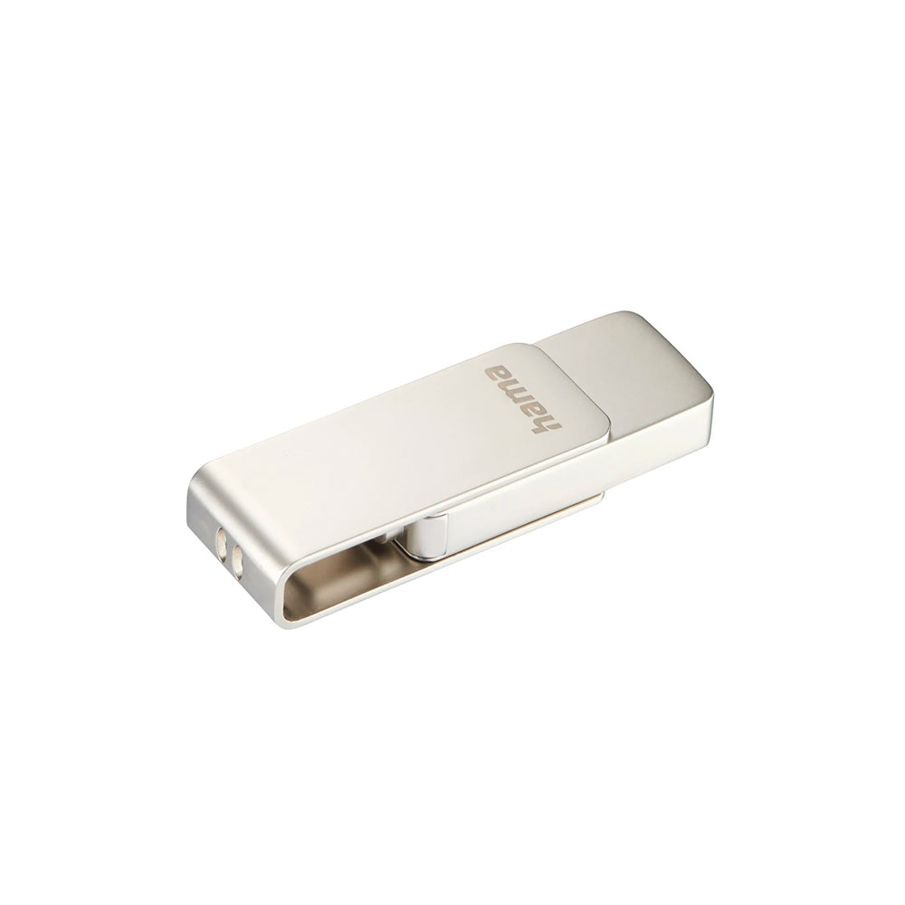 Pen Drive 128GB USB-C 3.1 Hama Uni-C Rotate Pro Prata