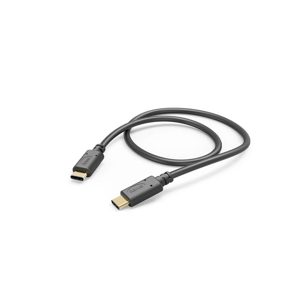 Cabo USB-C 2.0 para USB-C 1m Preto