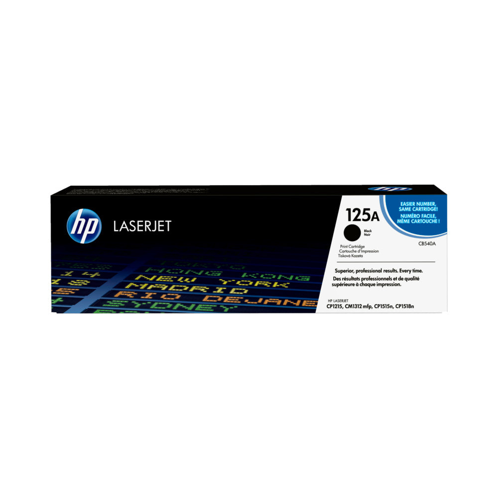 Toner HP 125A Preto CB540A 2200 Pág.