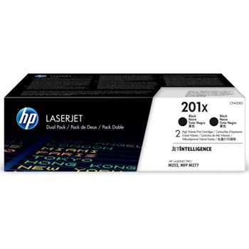 Pack Toners HP 201X Preto CF400X 2800 Pág. 2un