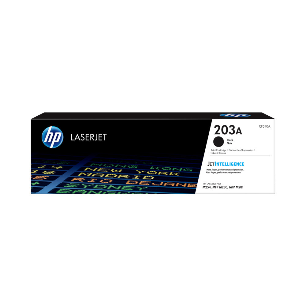 Toner HP 203A Preto CF540A 1400 Pág.
