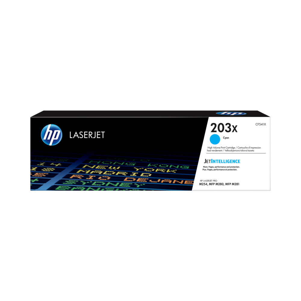 Toner HP 203X (C,M,Y)