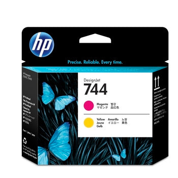 Cabeça Impressão HP 744 Magenta/Amarelo F9J87A