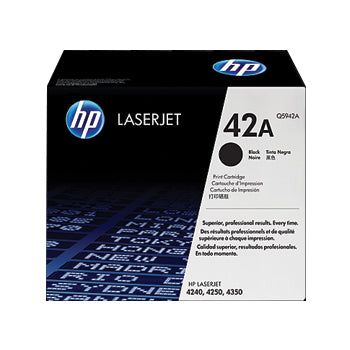 Toner HP 42A Preto Q5942A 10000 Pág.