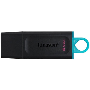 Pen Drive 64GB USB-A 3.2 DataTraveler Exodia Preto