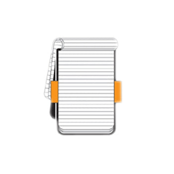 Bloco de Notas Repórter de Bolso Quadriculado Moleskine
