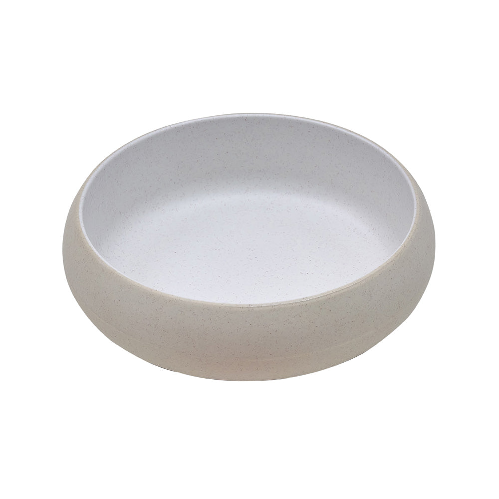 Tigela 19.2x5.5cm Melamina Redonda MICHELIN SAND/WHITE 1un