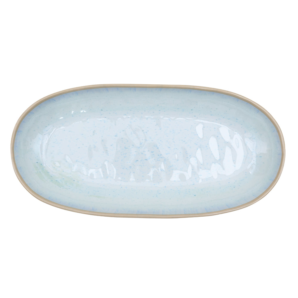 Travessa 43.8x29.2x5.2cm Melamina Oval HALO BRILLO 1un