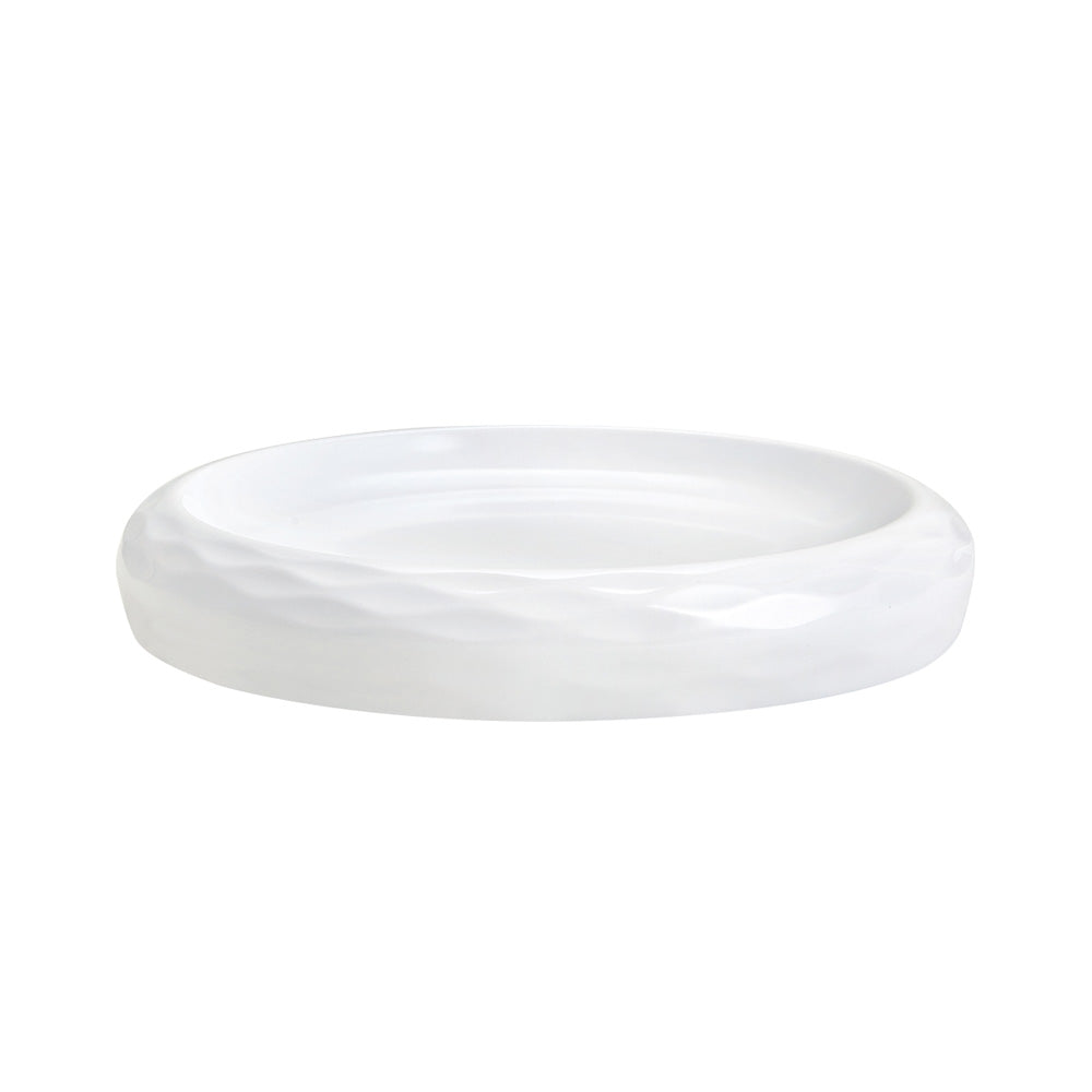 Prato 24.1x3.8cm Melamina Redondo ESSENTIA Branco 1un