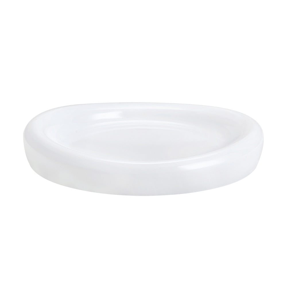 Prato 30.4x4.9cm Melamina Redondo ESSENTIA Branco 1un