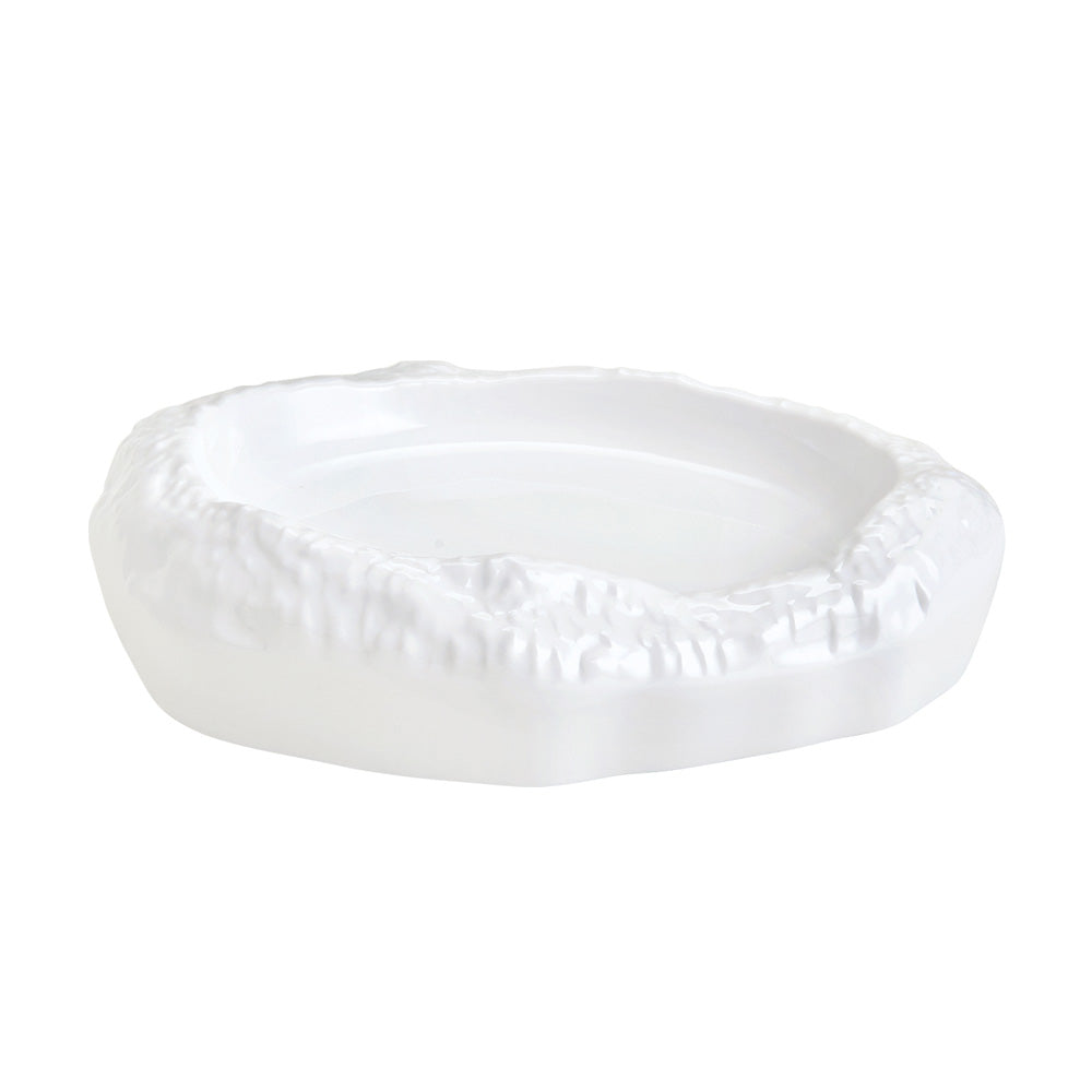 Prato 25.4x19x6.2cm Melamina ESSENTIA Branco 1un