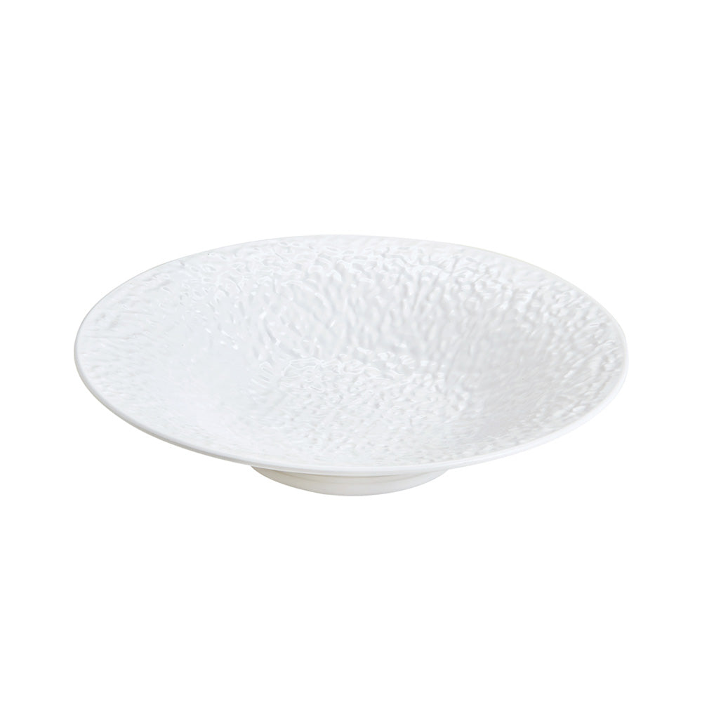 Tigela 22.8x4.8cm Melamina Redonda ESSENTIA Branco 1un