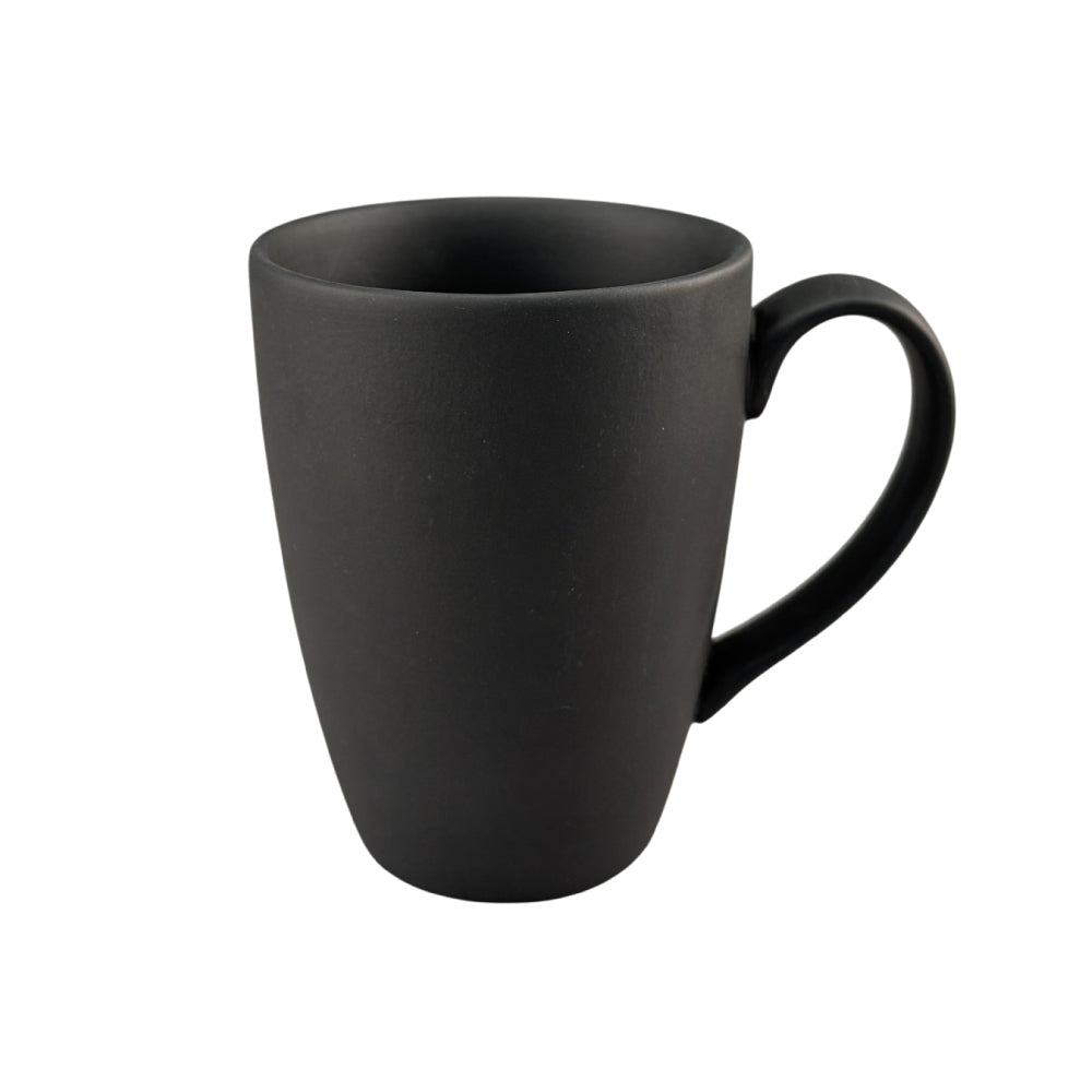 Caneca 360ml 14cm Porcelana LUUMIL Preto 1un