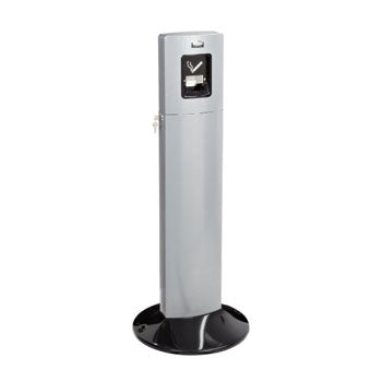 Cinzeiro Vertical Metropolitan Cinza
