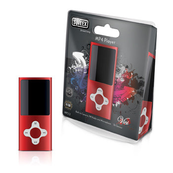 MP4 Player Vici Red 4GB