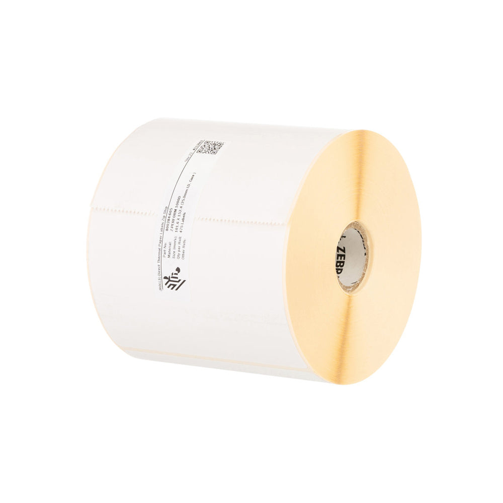 Etiquetas 100x150 D76mm 1000D Térmicas ZEBRA 4 Rolos