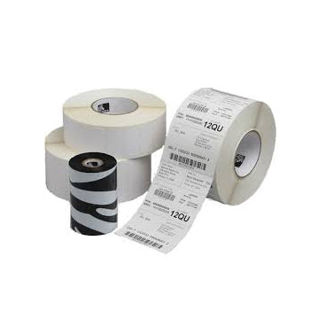 Etiquetas 051x25 D25mm 3000T Poliéster ZEBRA 12 Rolos