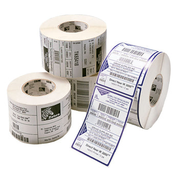 Etiquetas 076x25 D76mm 1000D Térmicas Económicas ZEBRA 6 Rol