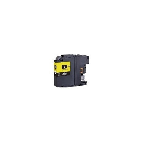 Tinteiro Brother Compatível LC125 XL Yellow ( NOVO CHIP )