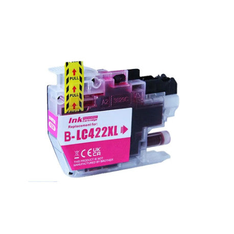 Tinteiro Brother Compatível LC422 Magenta